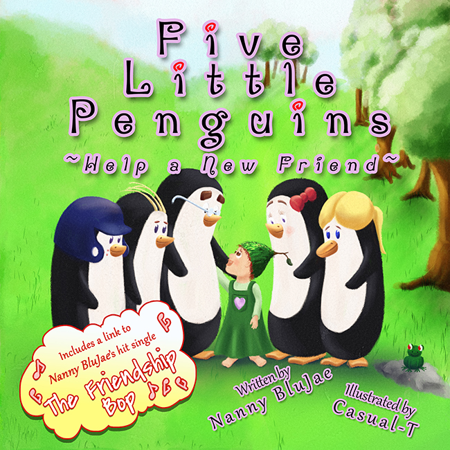 Five Little Penguins - Front Cover